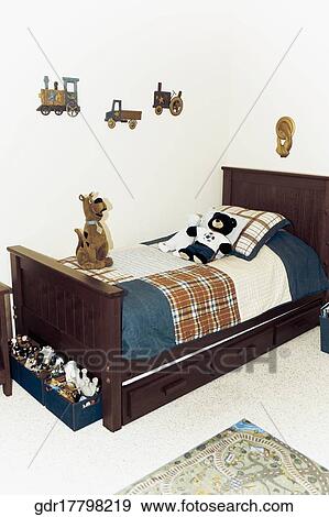 Interiors of a bedroom View Large Photo Image Stock Photo - Interiors of a bedroom. Fotosearch