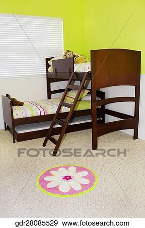 Interiors of a bedroom View Large Photo Image Stock Photo - Interiors of a bedroom. Fotosearch