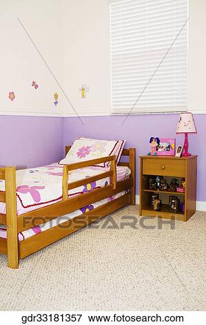 Interiors of a bedroom View Large Photo Image Stock Photo - Interiors of a bedroom. Fotosearch