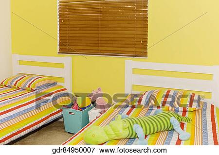 Interiors of a bedroom View Large Photo Image Stock Photo - Interiors of a bedroom. Fotosearch
