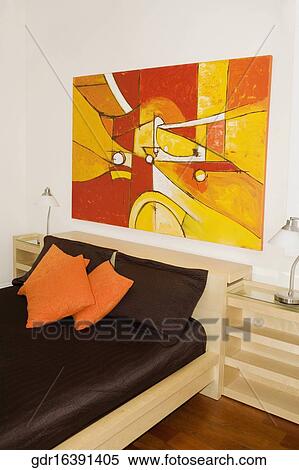 Stock Photography - Interiors of a bedroom. Fotosearch