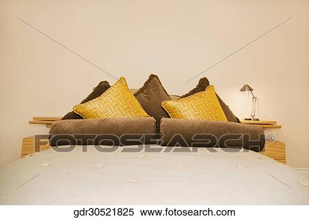 Stock Photography - Interiors of a bedroom. Fotosearch