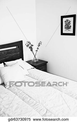 Stock Photography - Interiors of a bedroom. Fotosearch