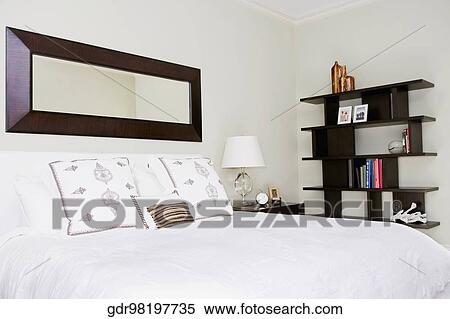 Interiors of a bedroom View Large Photo Image Stock Photography - Interiors of a bedroom. Fotosearch