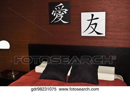 Interiors of a bedroom View Large Photo Image Stock Photography - Interiors of a bedroom. Fotosearch