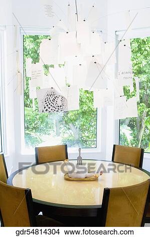 Picture - Interiors of a dining room. Fotosearch