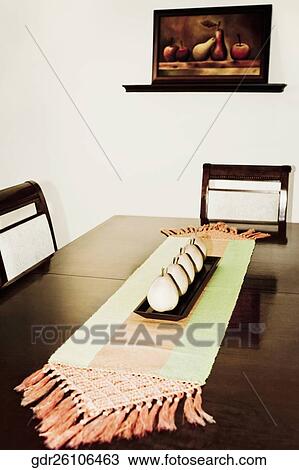 Interiors of a dining room View Large Photo Image Stock Image - Interiors of a dining room. Fotosearch