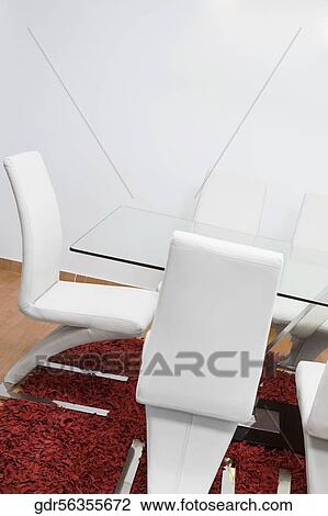 Interiors of a dining room View Large Photo Image Stock Image - Interiors of a dining room. Fotosearch