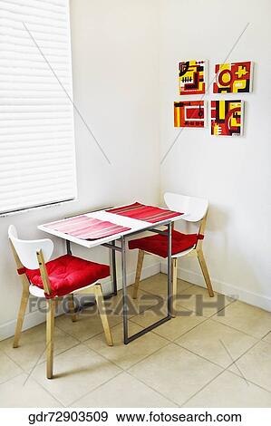 Stock Photo - Interiors of a dining room. Fotosearch
