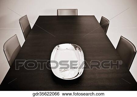 Interiors of a dining room View Large Photo Image Stock Photograph - Interiors of a dining room. Fotosearch
