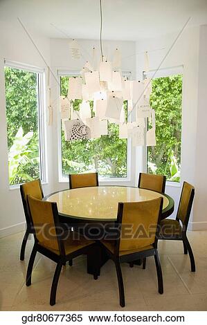 Stock Photography - Interiors of a dining room. Fotosearch