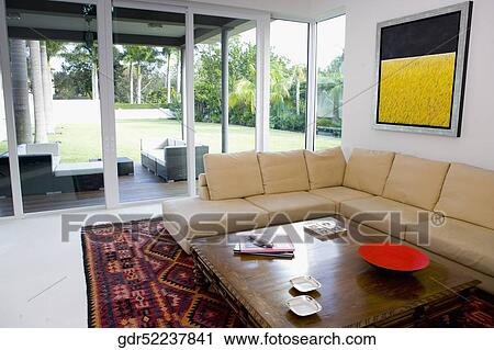 Interiors of a drawing room View Large Photo Image Stock Image - Interiors of a drawing room. Fotosearch