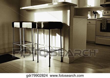 Interiors of a kitchen View Large Photo Image Picture - Interiors of a kitchen. Fotosearch