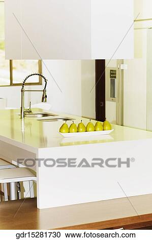Interiors of a kitchen View Large Photo Image Stock Image - Interiors of a kitchen. Fotosearch