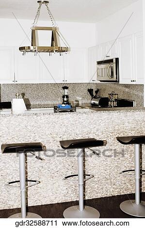 Interiors of a kitchen View Large Photo Image Stock Image - Interiors of a kitchen. Fotosearch