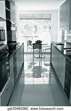 Interiors of a kitchen View Large Photo Image Stock Image - Interiors of a kitchen. Fotosearch