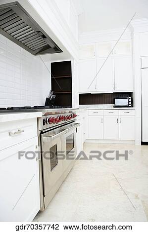Interiors of a kitchen View Large Photo Image Stock Image - Interiors of a kitchen. Fotosearch