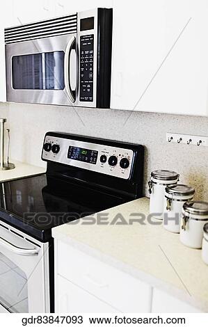 Interiors of a kitchen View Large Photo Image Stock Image - Interiors of a kitchen. Fotosearch