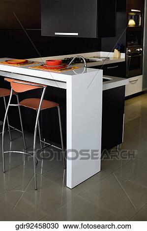Interiors of a kitchen View Large Photo Image Stock Image - Interiors of a kitchen. Fotosearch