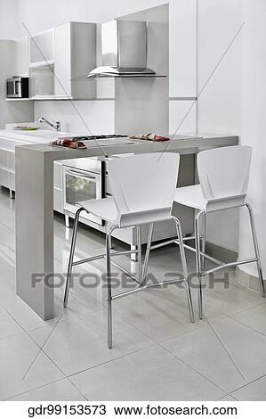 Interiors of a kitchen View Large Photo Image Stock Image - Interiors of a kitchen. Fotosearch