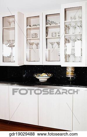 Stock Photo - Interiors of a kitchen. Fotosearch