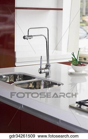 Interiors of a kitchen View Large Photo Image Stock Photo - Interiors of a kitchen. Fotosearch