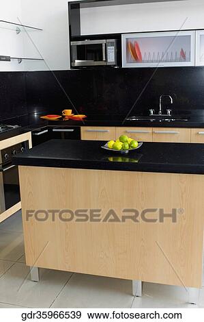 Interiors of a kitchen View Large Photo Image Stock Photo - Interiors of a kitchen. Fotosearch