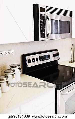 Interiors of a kitchen View Large Photo Image Stock Photo - Interiors of a kitchen. Fotosearch