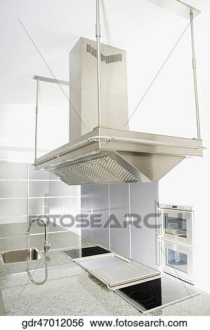 Stock Photograph - Interiors of a kitchen. Fotosearch