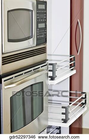 Interiors of a kitchen View Large Photo Image Stock Photograph - Interiors of a kitchen. Fotosearch