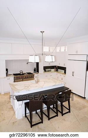 Stock Photography - Interiors of a kitchen. Fotosearch