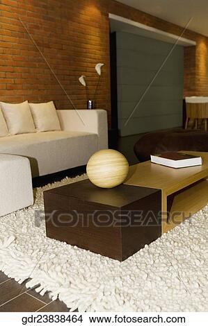 Interiors of a living room View Large Photo Image Picture - Interiors of a living room. Fotosearch