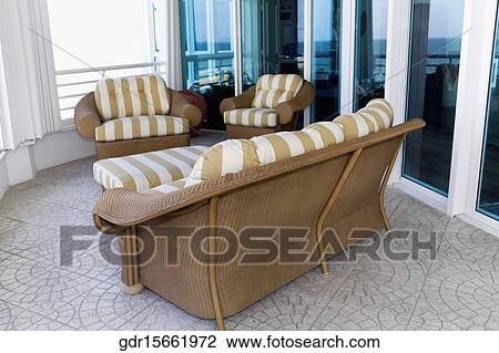 Interiors of a living room View Large Photo Image Stock Image - Interiors of a living room. Fotosearch