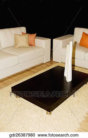 Interiors of a living room View Large Photo Image Stock Image - Interiors of a living room. Fotosearch
