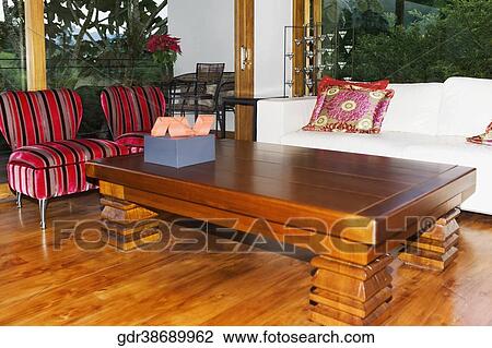 Interiors of a living room View Large Photo Image Stock Image - Interiors of a living room. Fotosearch