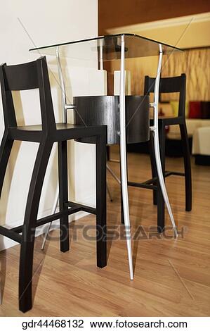 Stock Image - Interiors of a living room. Fotosearch