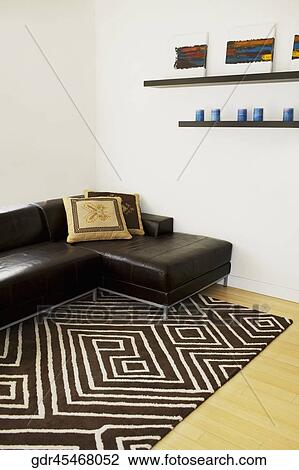 Interiors of a living room View Large Photo Image Stock Image - Interiors of a living room. Fotosearch