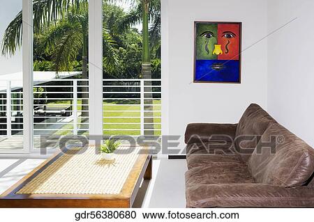 Interiors of a living room View Large Photo Image Stock Image - Interiors of a living room. Fotosearch