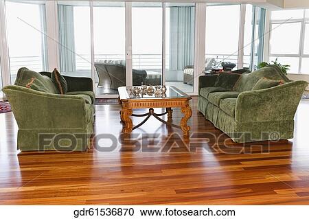 Interiors of a living room View Large Photo Image Stock Image - Interiors of a living room. Fotosearch