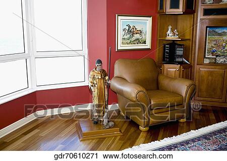Interiors of a living room View Large Photo Image Stock Image - Interiors of a living room. Fotosearch