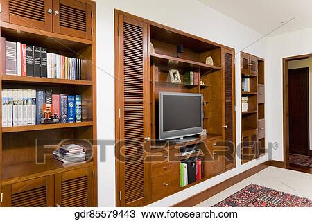 Interiors of a living room View Large Photo Image Stock Image - Interiors of a living room. Fotosearch