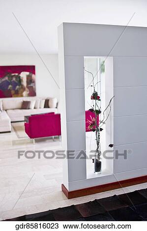 Interiors of a living room View Large Photo Image Stock Image - Interiors of a living room. Fotosearch