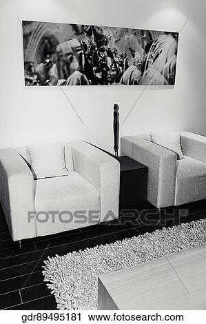 Interiors of a living room View Large Photo Image Stock Image - Interiors of a living room. Fotosearch