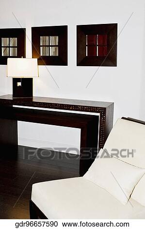 Interiors of a living room View Large Photo Image Stock Image - Interiors of a living room. Fotosearch