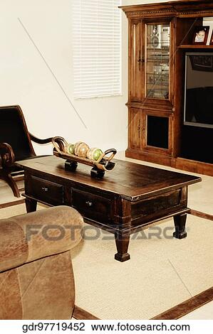 Interiors of a living room View Large Photo Image Stock Image - Interiors of a living room. Fotosearch
