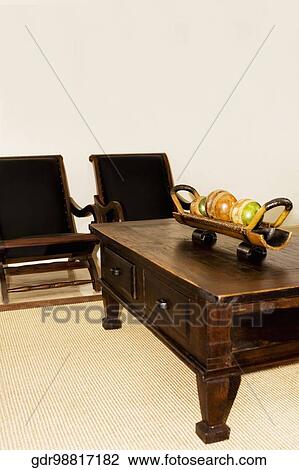 Interiors of a living room View Large Photo Image Stock Image - Interiors of a living room. Fotosearch