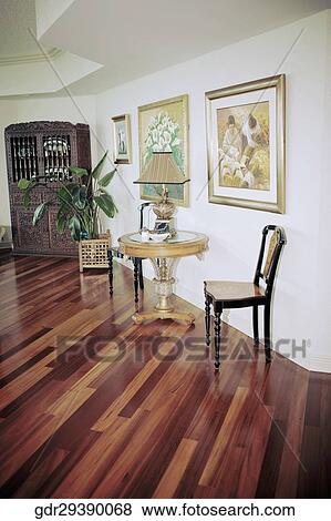 Stock Photo - Interiors of a living room. Fotosearch