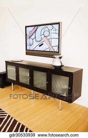 Interiors of a living room View Large Photo Image Stock Photo - Interiors of a living room. Fotosearch