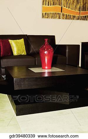 Interiors of a living room View Large Photo Image Stock Photo - Interiors of a living room. Fotosearch