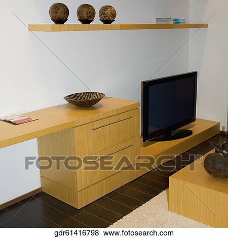 Interiors of a living room View Large Photo Image Stock Photo - Interiors of a living room. Fotosearch